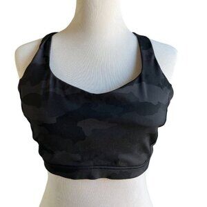 Lululemon Free to Be Serene Bra Light Support C/D Cup Camo Size 14